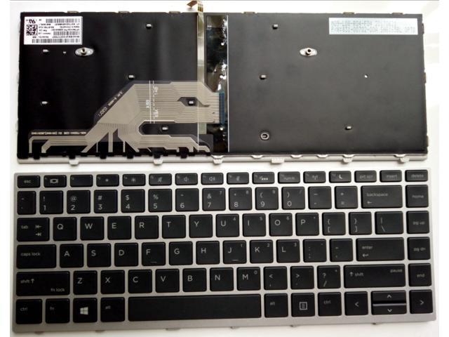 Keyboard Hp 440-G5 Backlit (No Pointer)Silver Frame