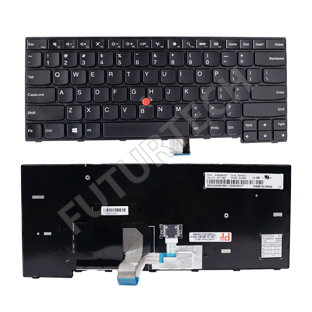 Laptop Keyboard best price in Karachi Keyboard Lenovo e450 e460 with Pointer ORG