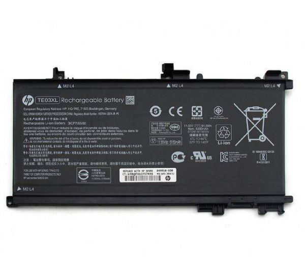 Laptop Battery best price Battery Hp Omen 15-AX000/ 15-BC | (61.6Wh)(3 cell) TE03XL (ORG)
