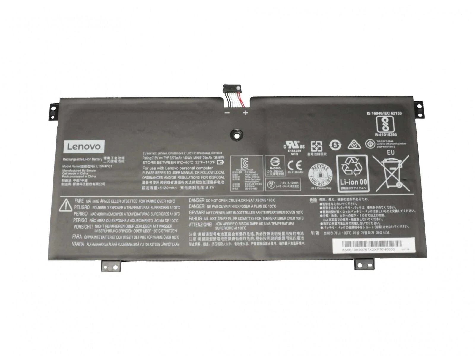 Laptop Battery best price Battery Lenovo YOGA 710-11IKB (L15M4PC1) | Copy