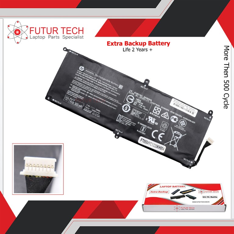Laptop Battery best price Battery HP Pro X2 612-G1 Tablet (Screen Battery) (KK04XL) [29Wh] | ORG