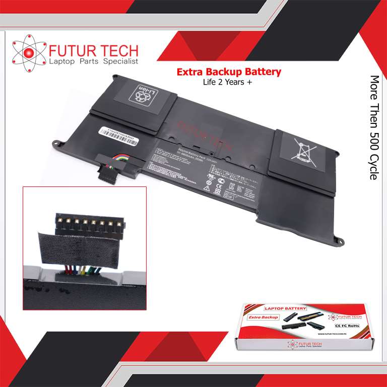 Laptop Battery best price in Karachi Battery Asus Ultrabook C23-UX21 | ORG