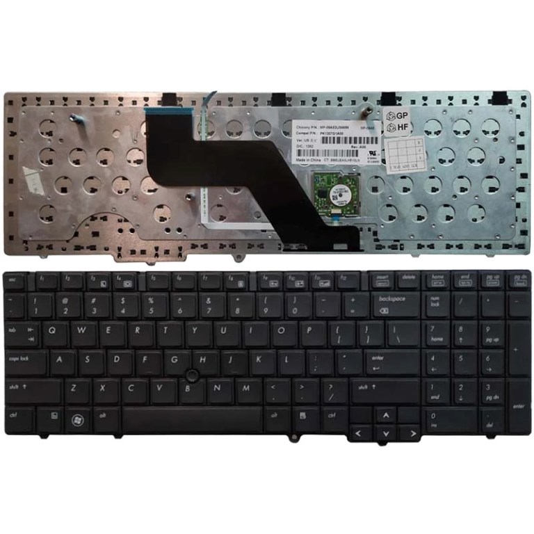 Keyboard HP Elitebook 8540p 8540w | Black ORG [6981] WIith Pointer