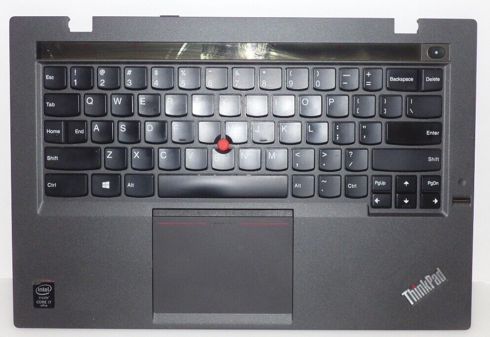 Laptop Keyboard with CPanel best price Keyboard Lenovo X1 Carbon (2nd Gen 2014 ) | With C Cover (Backlight) US (TouchPad) Black