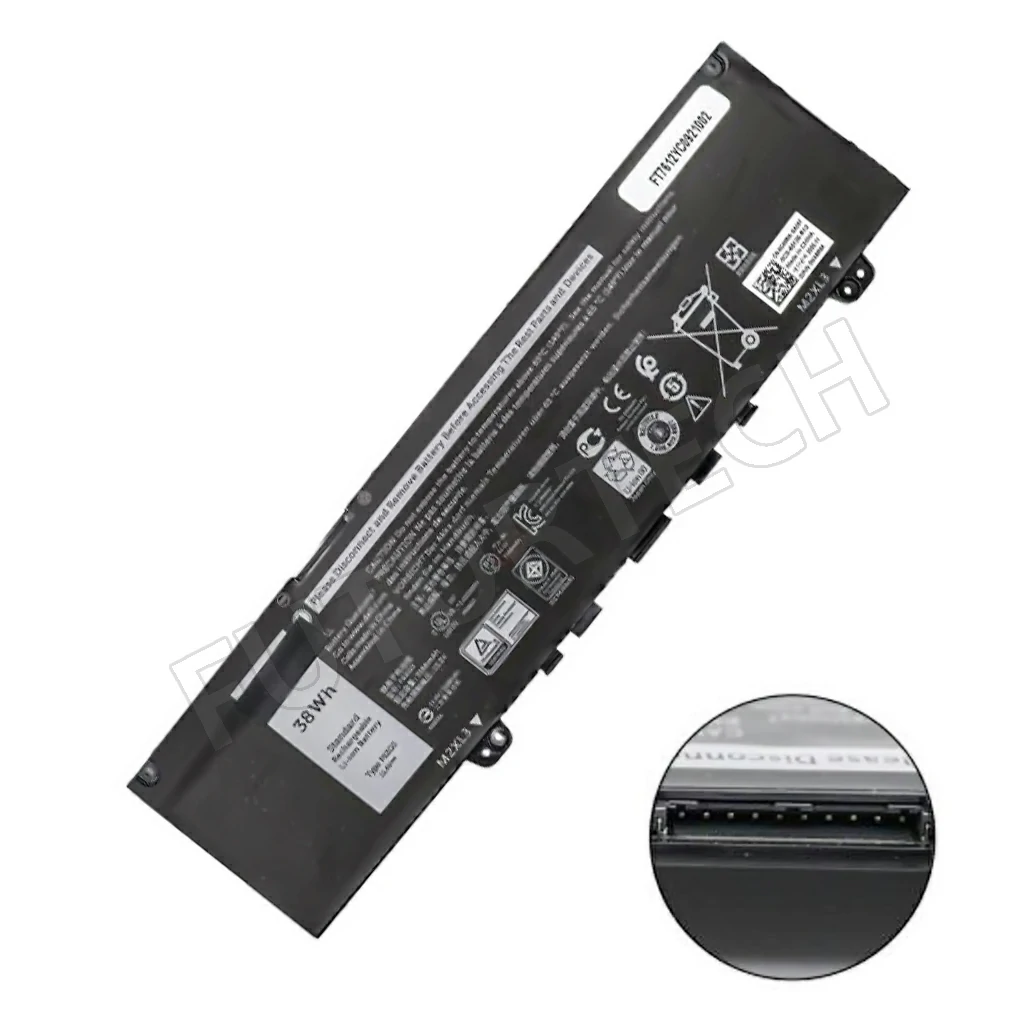 Laptop Battery best price in Karachi Battery Dell Inspiron 13(5370/7370 / 7373) 38Wh 3-cell | F62G0 (ORG)