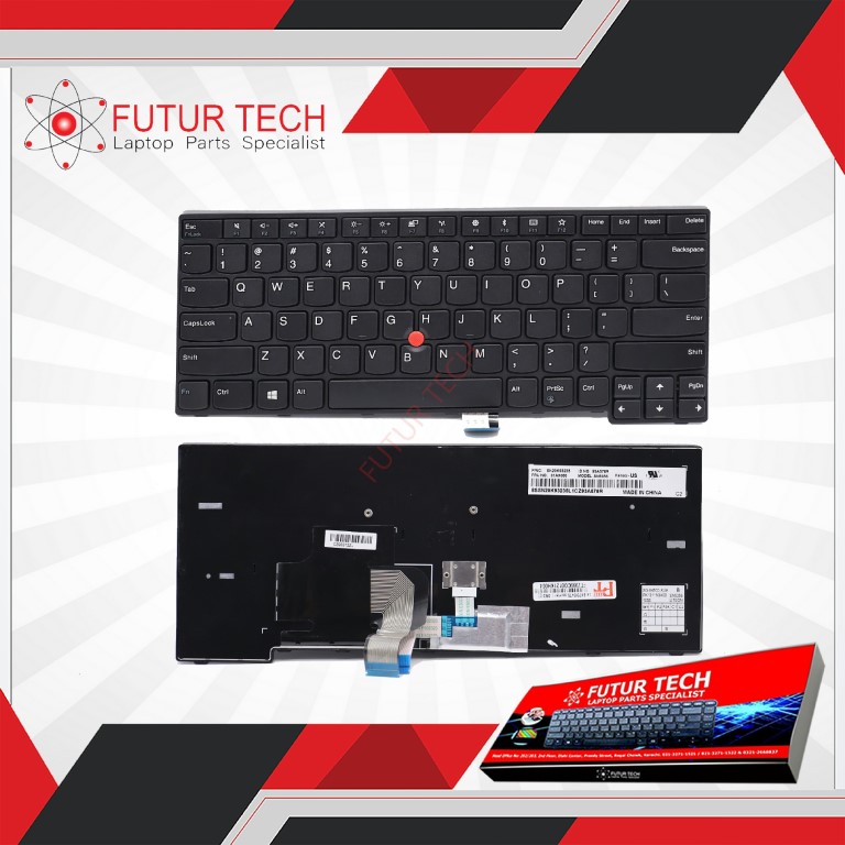 Keyboard Lenovo E470 E475 with pointer | ORG