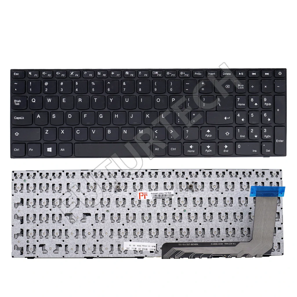 Keyboard Lenovo Ideapad 110-15isk SIDE CABLE POWER BUTTON 