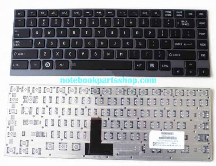 Laptop Keyboard best price Keyboard Toshiba Satellite U800 U840 U845 U900 U920 U925 U940 U945 With Frame Us