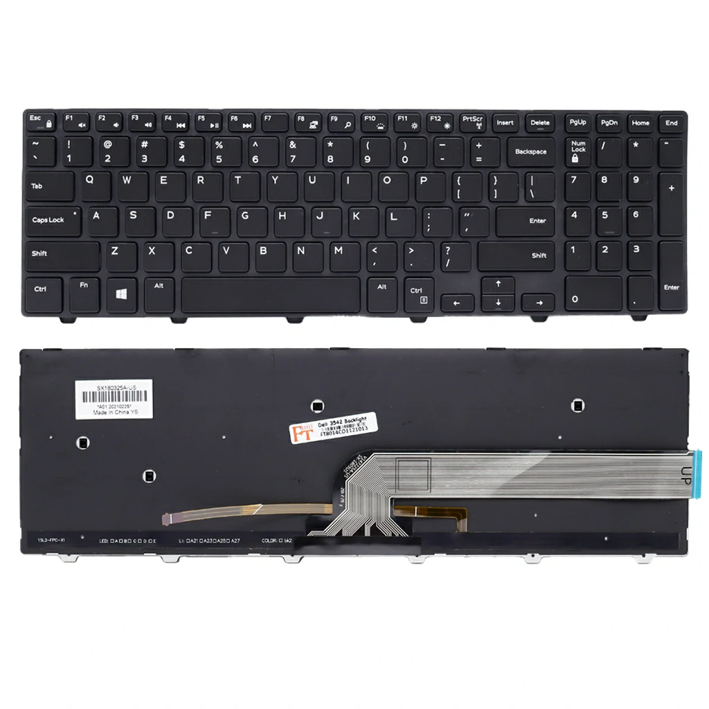 Keyboard Dell Inspiron 3542 5547 Backlight | Black ORG