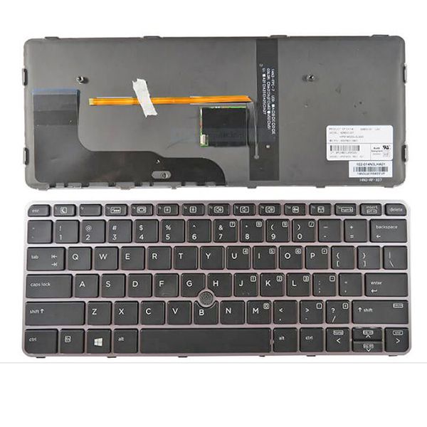 Laptop Keyboard best price in Karachi Keyboard HP EliteBook 820-G3/820-G4 | Black (Backlight/Pointer) ORG