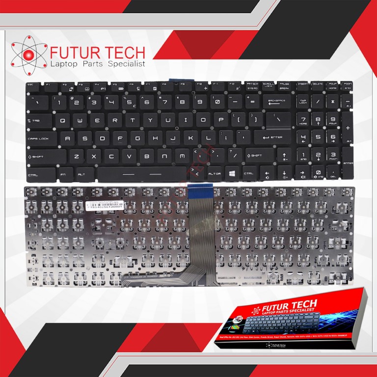 Laptop Keyboard best price Keyboard Msi Gs60/Gs70/Gs72/Gt72/GE62 6QC 6QD 6QE(Interna)