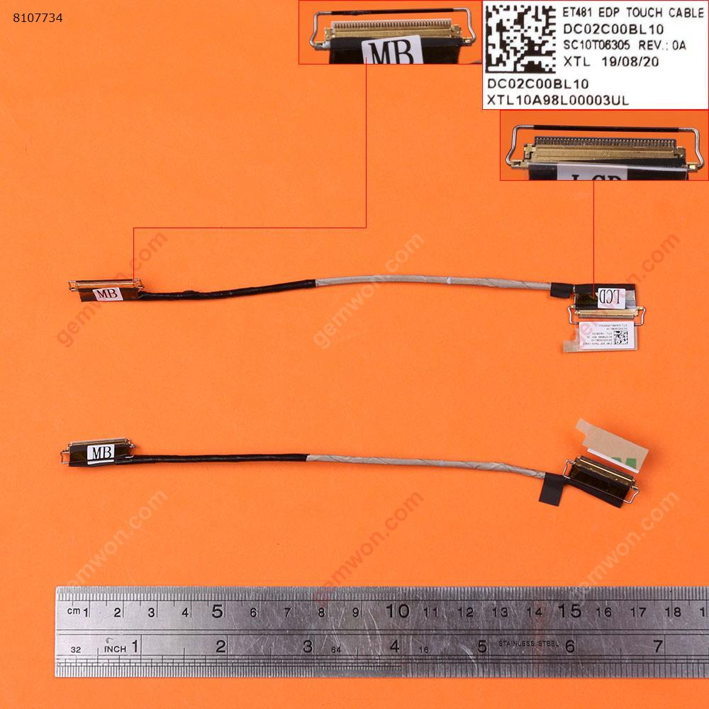 Laptop Cable best price Cable Lenovo ThinkPad T480s (FHD) | (DC02C00BL10) 40 PIN (Touch) (Insert)