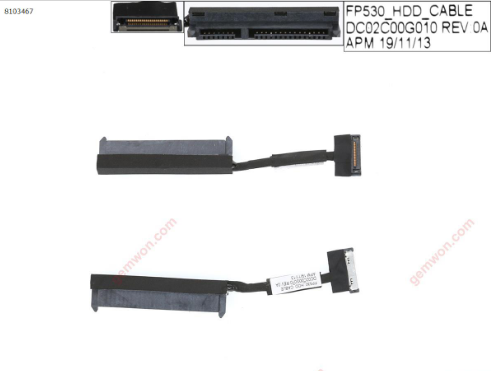 Laptop HDD Connector best price in Karachi HDD Connector Lenovo ThinkPad P53 | DC02C00G010