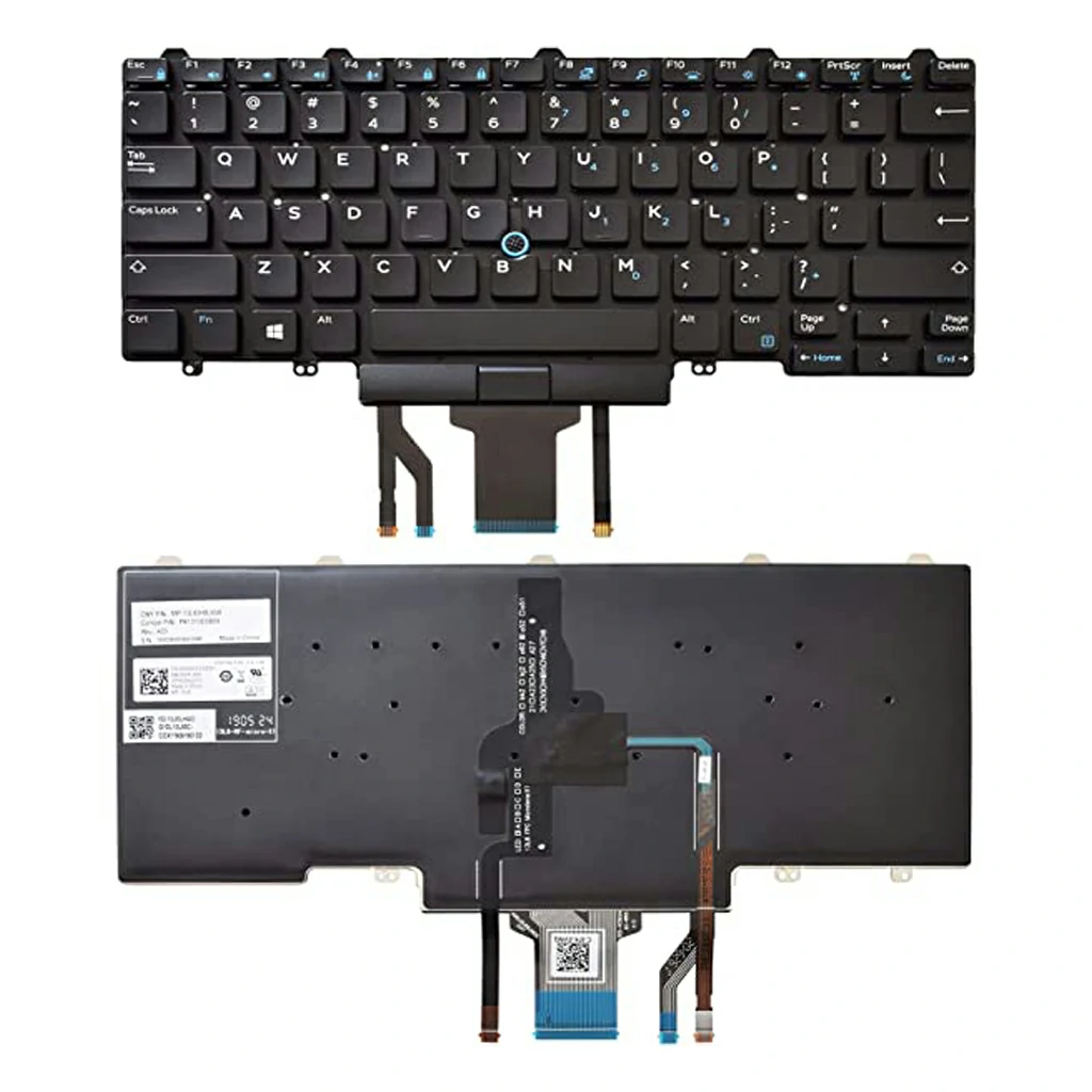 Laptop Keyboard best price Keyboard Dell E7450/E5450/E5470/E7470 | Backlit | W/Pointer | R/L Click REF ORG