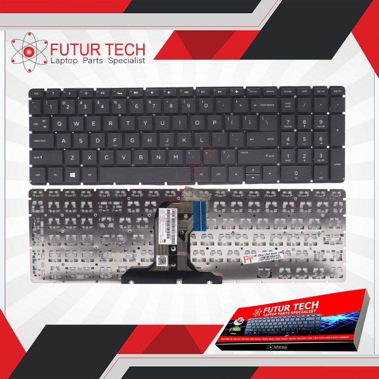 Laptop Keyboard best price Keyboard HP Notebook 15-ac/15af/15ay/15ba | Black ORG|BACKLIGHT