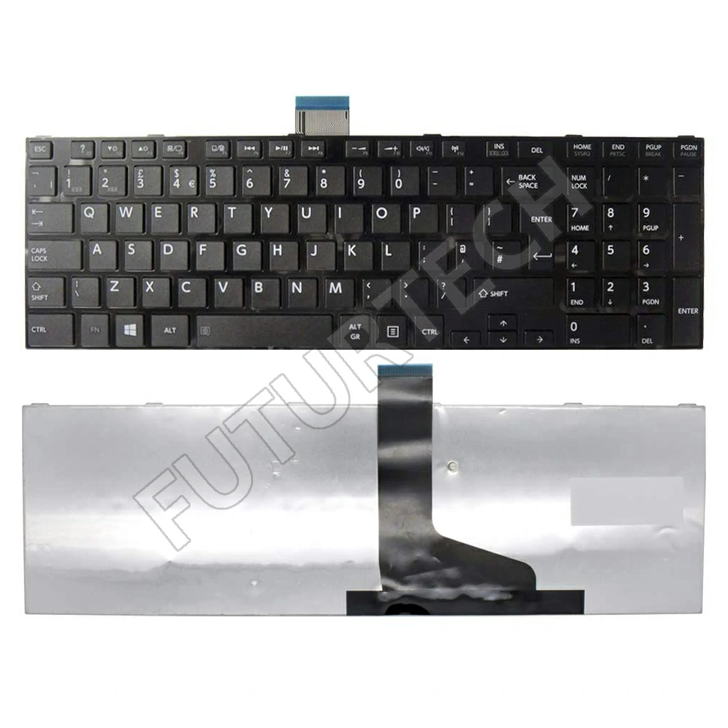Laptop Keyboard best price in Karachi Keyboard Toshiba Satellite L855/L850 | Black With Frame