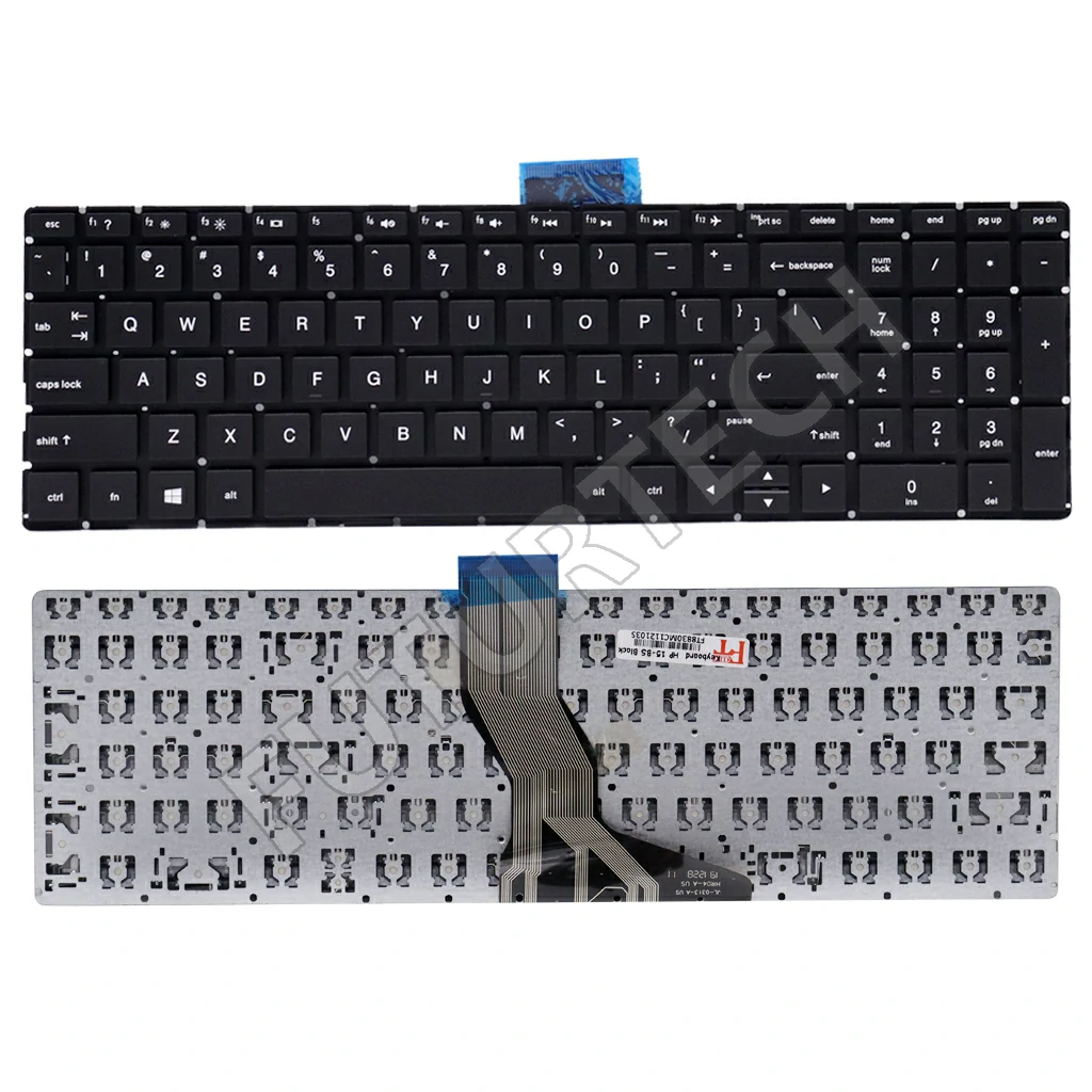 Laptop Keyboard best price in Karachi Keyboard  HP Pavilion 15-BS | Black (US) With Backlight