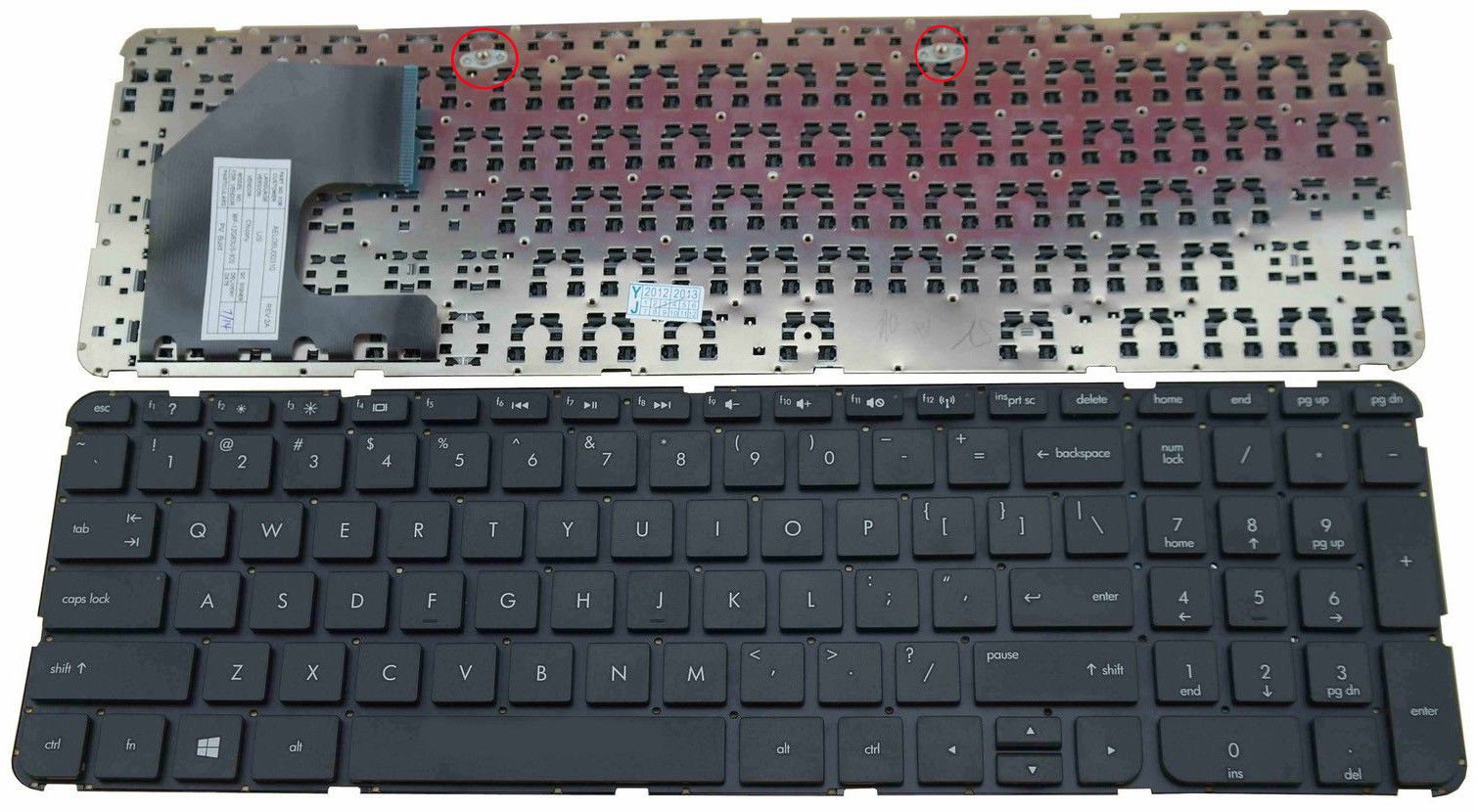 Keyboard HP Sleekbook 15 15b | (Without Frame) ORG