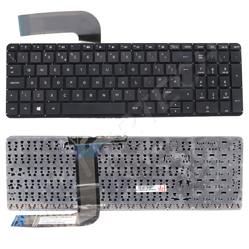 Laptop Keyboard best price Keyboard HP Pavilion 15-P100DX/17-F | Black UK