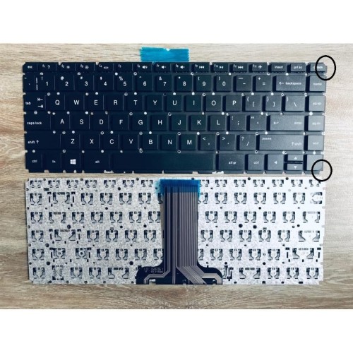 Laptop Keyboard best price KEYBOARD HP 14-AX-14-AB-14-CB035NF Black-ROUND SHSHAPE BUTTON