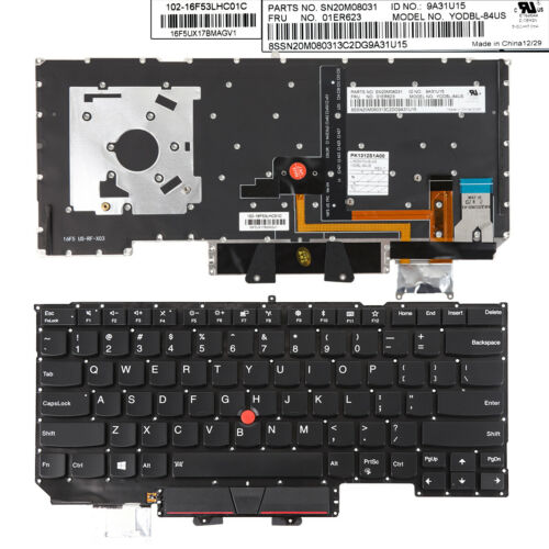 Laptop Keyboard best price in Karachi Keyboard Lenovo ThinkPad X1 Carbon 6th Gen | US (Backlight)