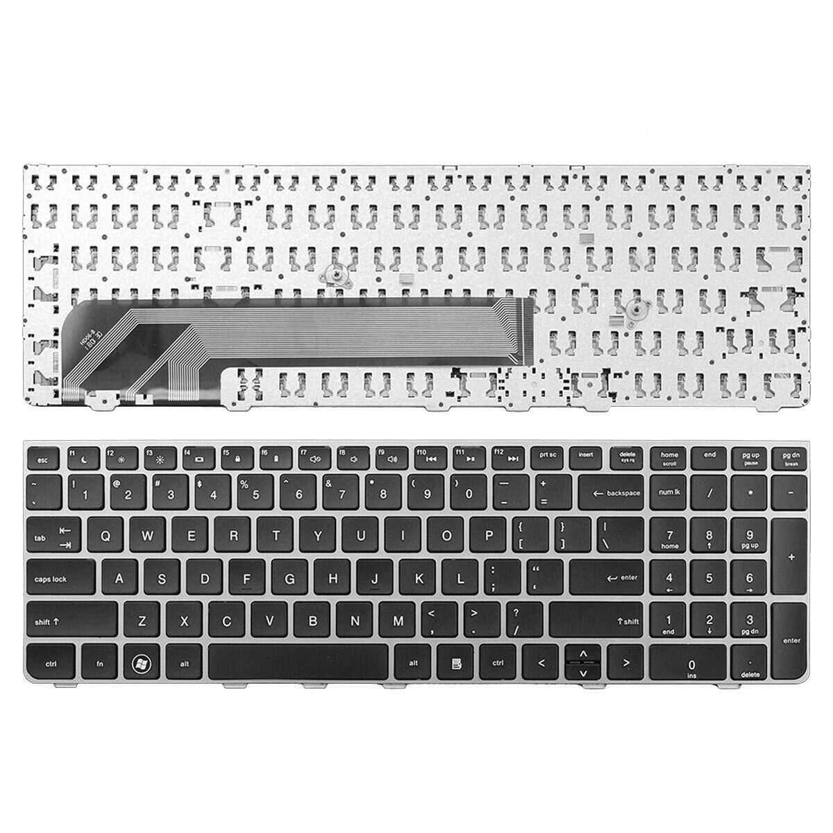 Laptop Keyboard best price in Karachi Keyboard HP Probook 4530s/4535s | Gray Frame