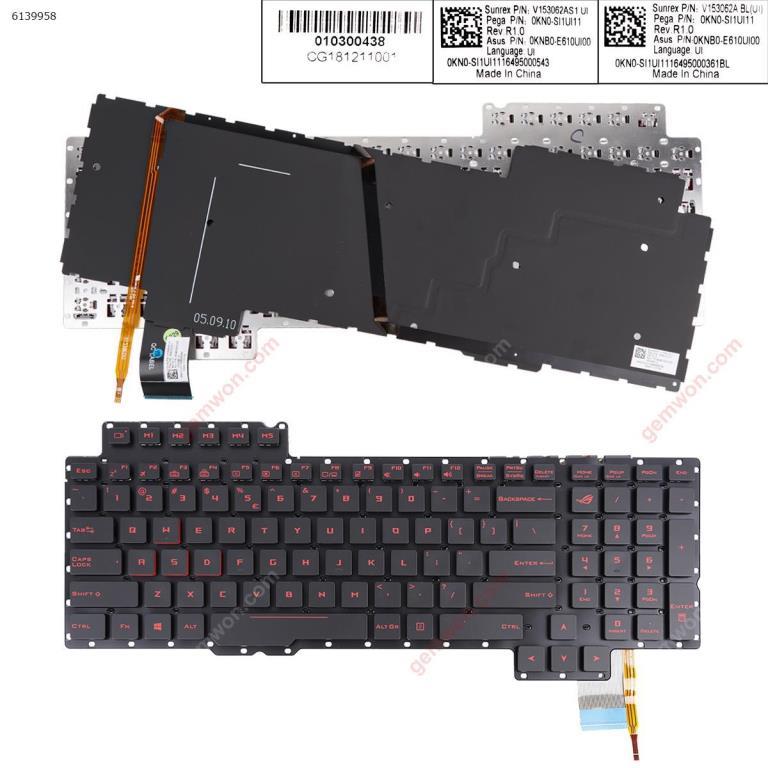 Laptop Keyboard best price in Karachi Keyboard Asus ROG G752 Series | Black (Backlight)