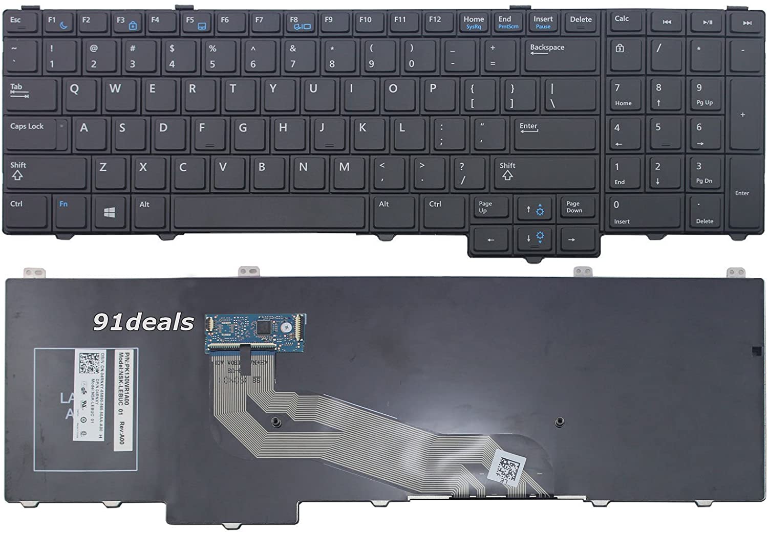 Laptop Keyboard best price Keyboard Dell Latitude E5540 | US Big Enter (ORG)