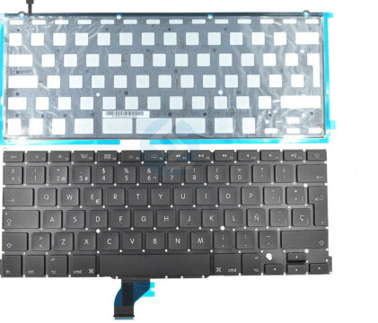 Keyboard Apple A1502 (UK) with Bakcklit ORG
