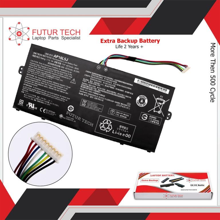 Laptop Battery best price in Karachi Battery Acer SPIN 1 SP111-32N-A14P (AP16L5J) | ORG