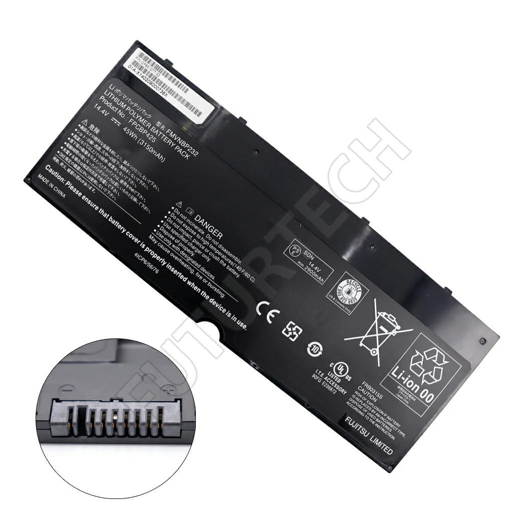 Battery Fujitsu LifeBook T904 T935 U745 (FPCBP425) | ORG