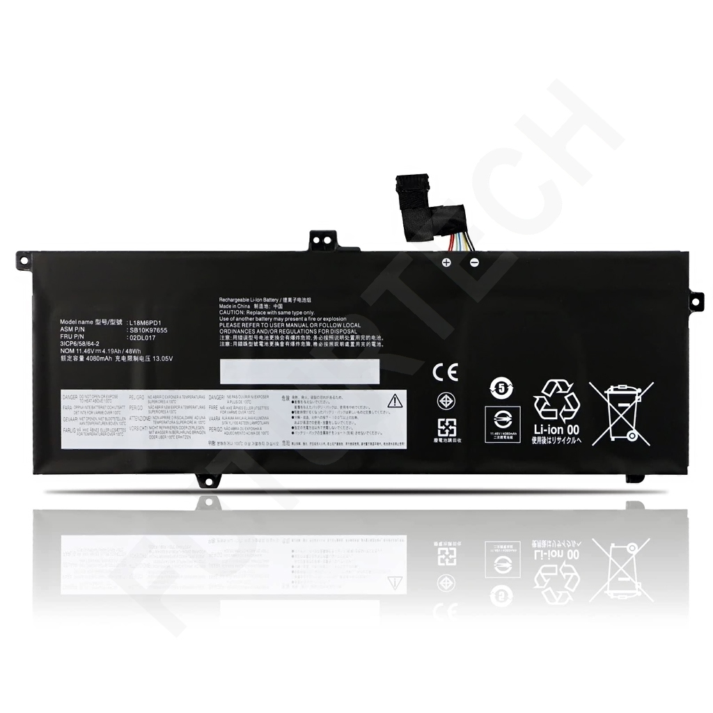 Battery Lenovo ThinkPad X390 (L18M6PD1) | ORG