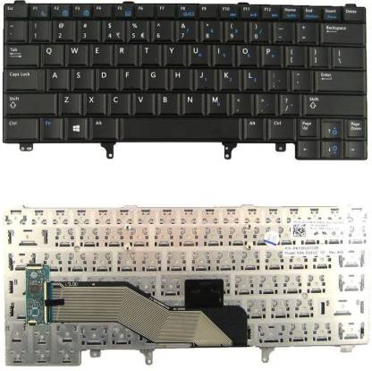 Laptop Keyboard best price in Karachi Keyboard Dell E6320/E6330/E6420/E5420 Ser | W/O Pointer OEM