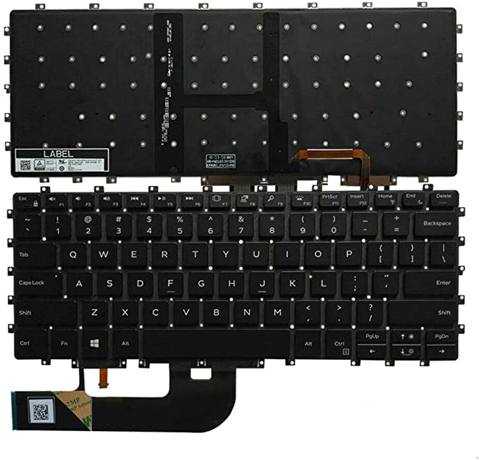 Laptop Keyboard best price in Karachi Keyboard Dell XPS 15 (9550/9560/9570/7590) / Inspiron 15 (7558 / 7568) Pre 5510 | Black/Backlight (U