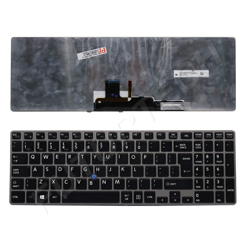 Keyboard Toshiba Tecra Z50 Z50-A | Black (Backlight) UI