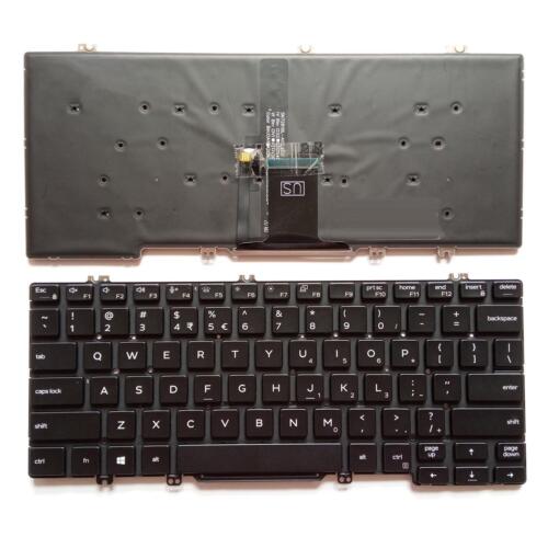 Laptop Keyboard best price in Karachi Keyboard Dell Latitude 7300 / 5300 2-in-1 | Black (US) Backlight