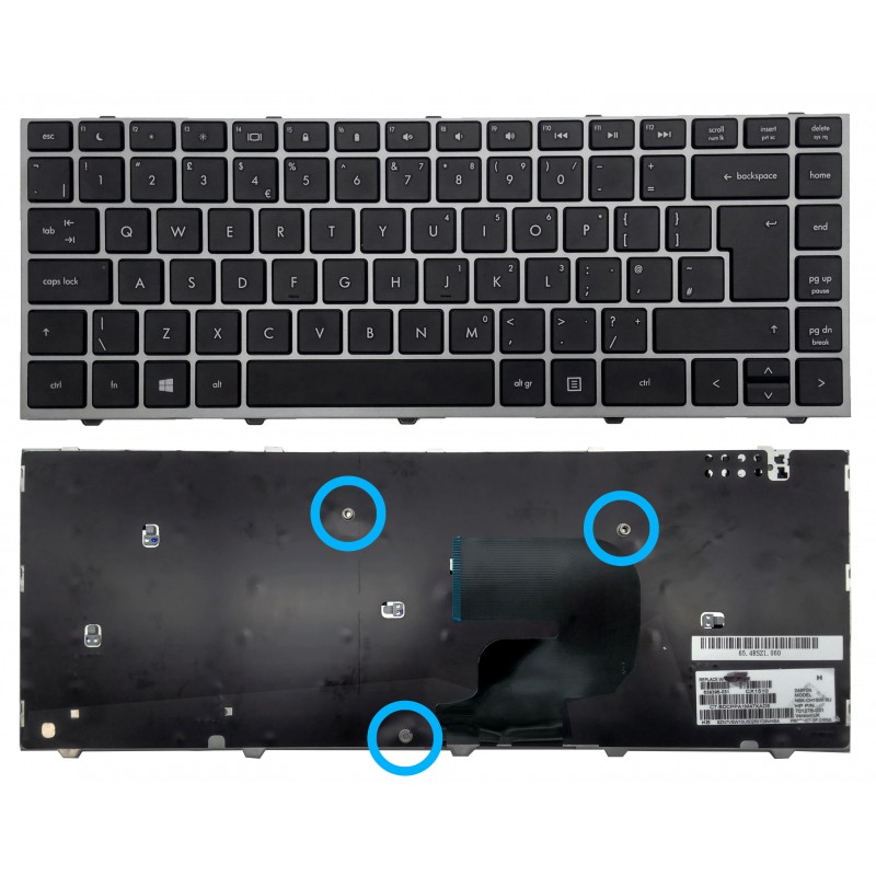 Laptop Keyboard best price Keyboard Hp Probook 4340s/ 4341s (Black) | UK (Frame)