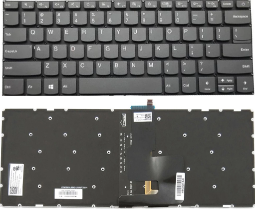 Keyboard Lenovo Ideapad 320-14isk  320-14ikb 520-14 720-15 with Power Button | US Backlit ORG