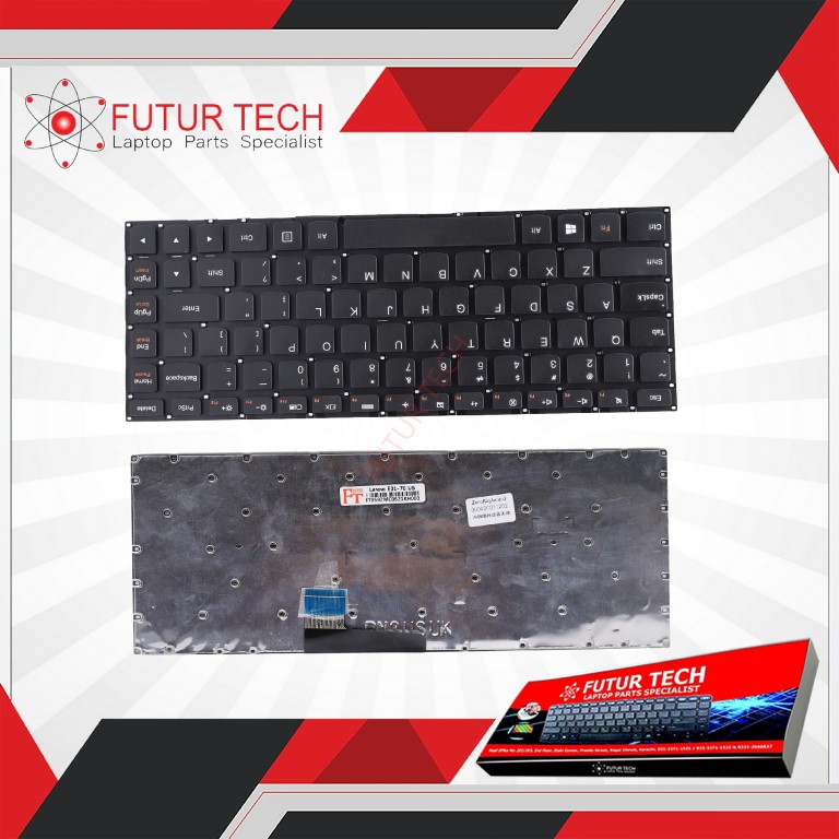 Laptop Keyboard best price Keyboard Lenovo  E31-70 E31-80 U31-70 700-14ISK  Yoga 2-13  Black US