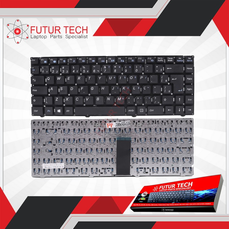 Keyboard Teclado A7520 W7535 W7545 W7550