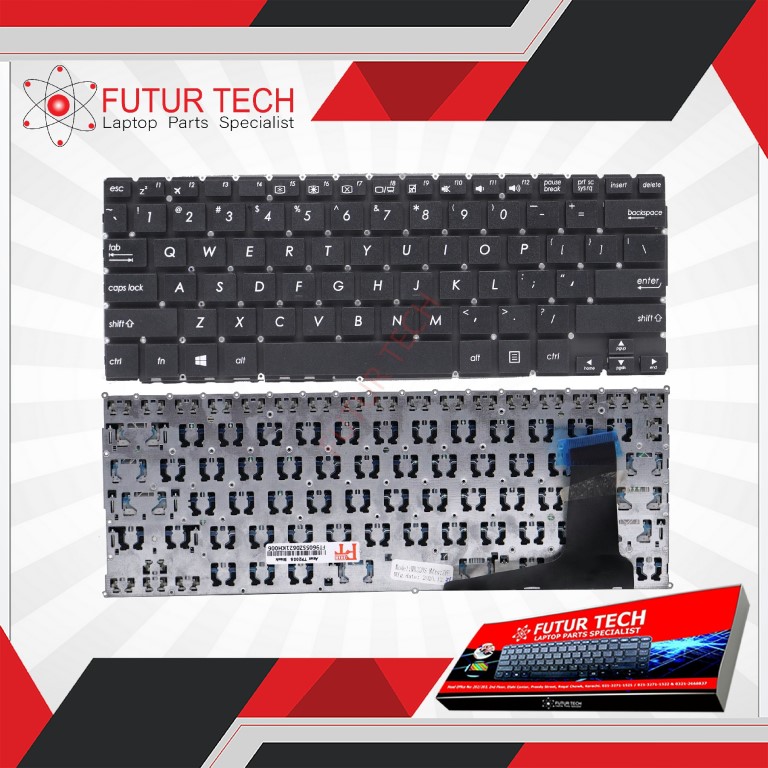 Laptop Keyboard best price in Karachi Keyboard Asus Transformer Book TP200S Flip | Black