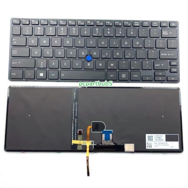 Laptop Keyboard best price in Karachi Keyboard Toshiba Tecra X40-D/Portege X30-D | Black (Backlight) Middle Cable