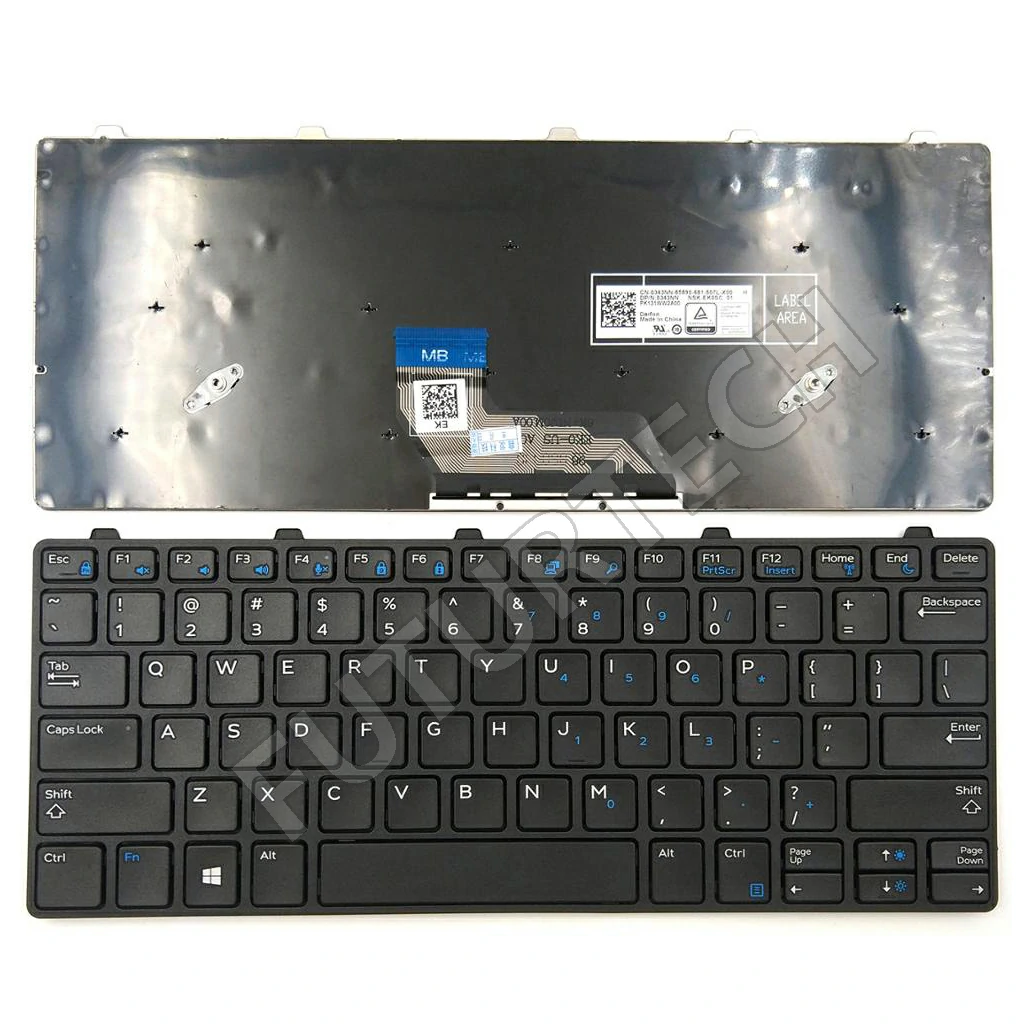 Laptop Keyboard best price in Karachi Keyboard Dell Latitude 3180/3189/3380 | Black