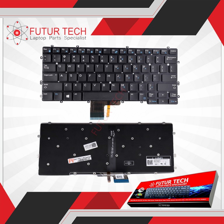 Laptop Keyboard best price in Karachi Keyboard Dell Latitude 7370 | US{ Backlight }