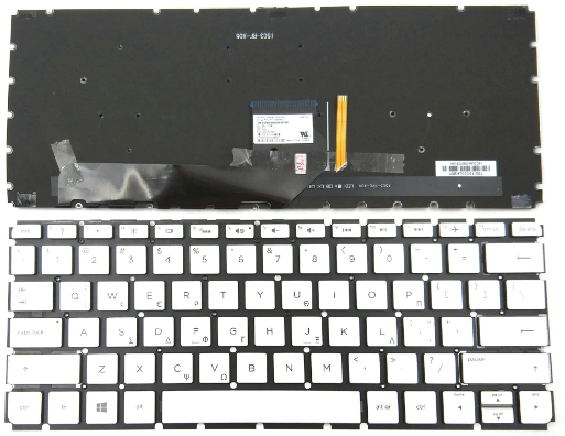 Laptop Keyboard best price Keyboard HP Envy 13-D | Silver (US) Backlighte