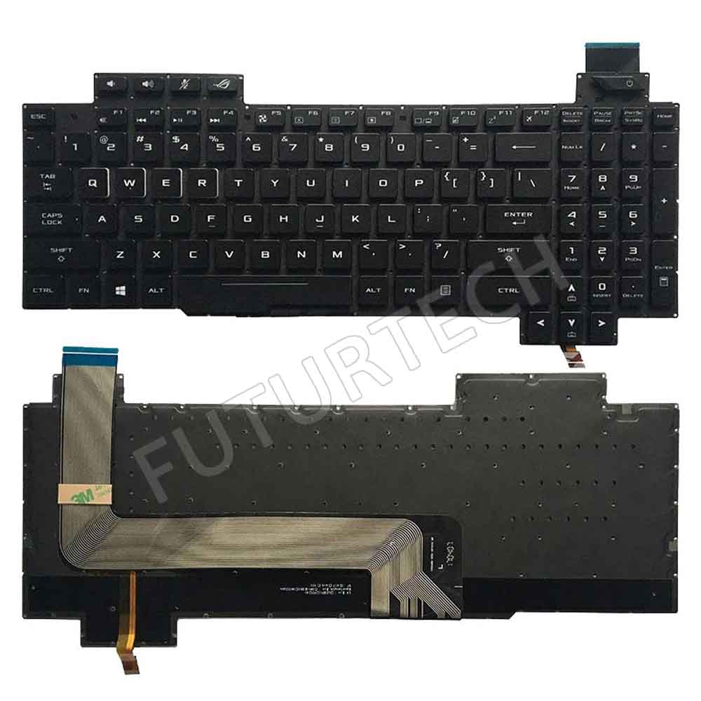  Keyboard Asus ROG Strix GL503 GL703 | Black (Backlight) UK